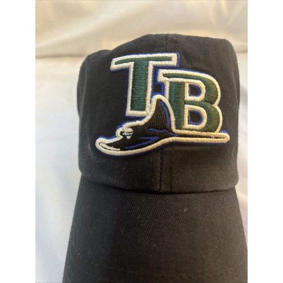 tampa bay florida rays hat black Nike Team Adjustable VTG - Picture 5 of 6